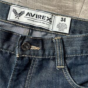 Avirex Dark Blue Denim Jeans